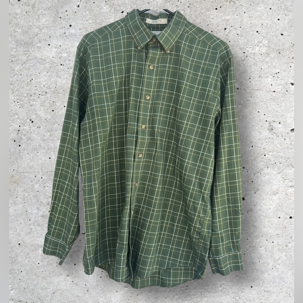LL Bean Wrinkle Free Traditional Fit Men’s Long Sleeve Shirt